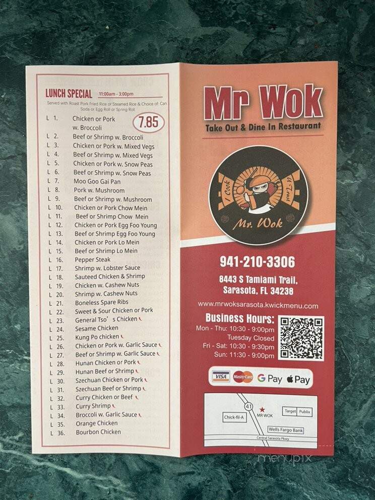 Mr Wok - Sarasota, FL