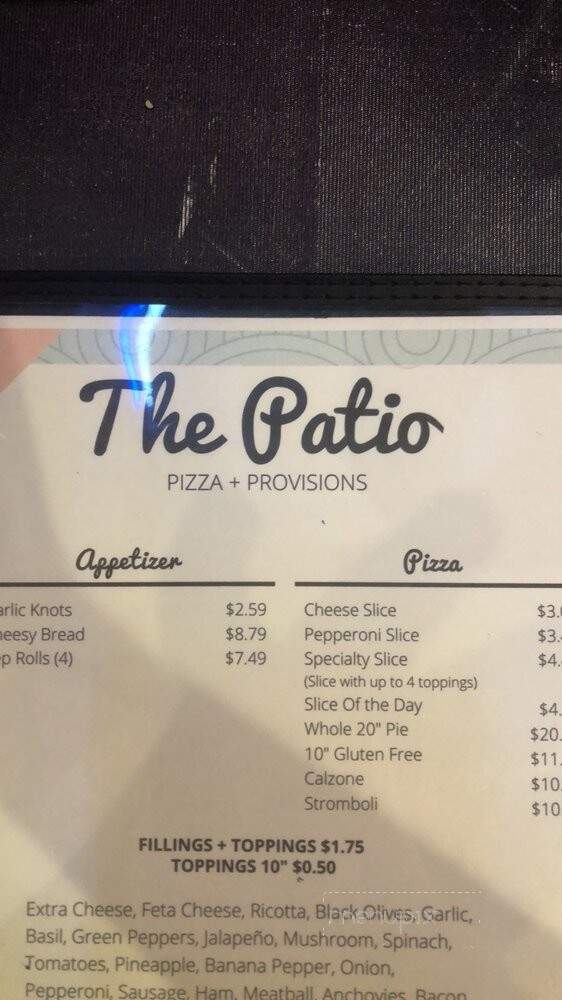 The Patio Pizza & Provisions - Gainesville, FL