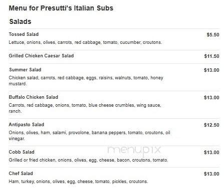 Presutti's Italian Subs - Fort Pierce, FL