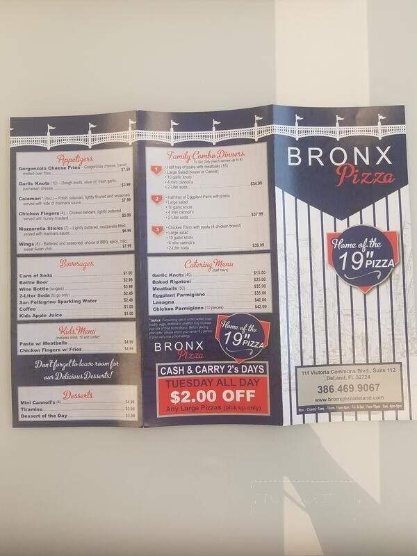 Bronx Pizza - De Land, FL