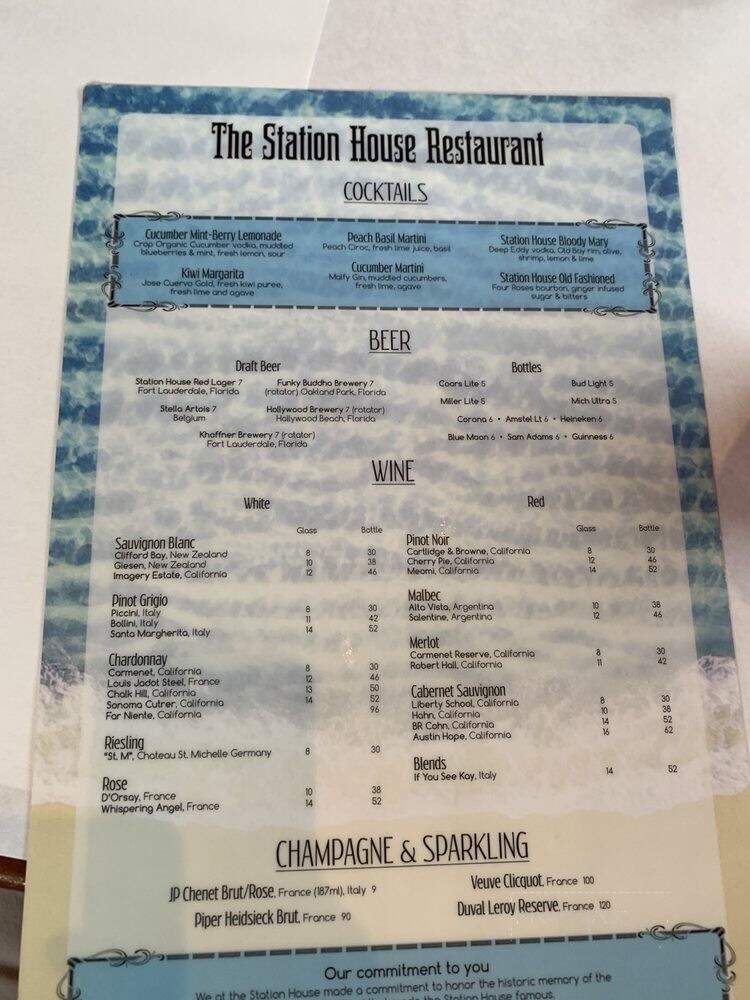 Station House Restaurant - Lantana, FL