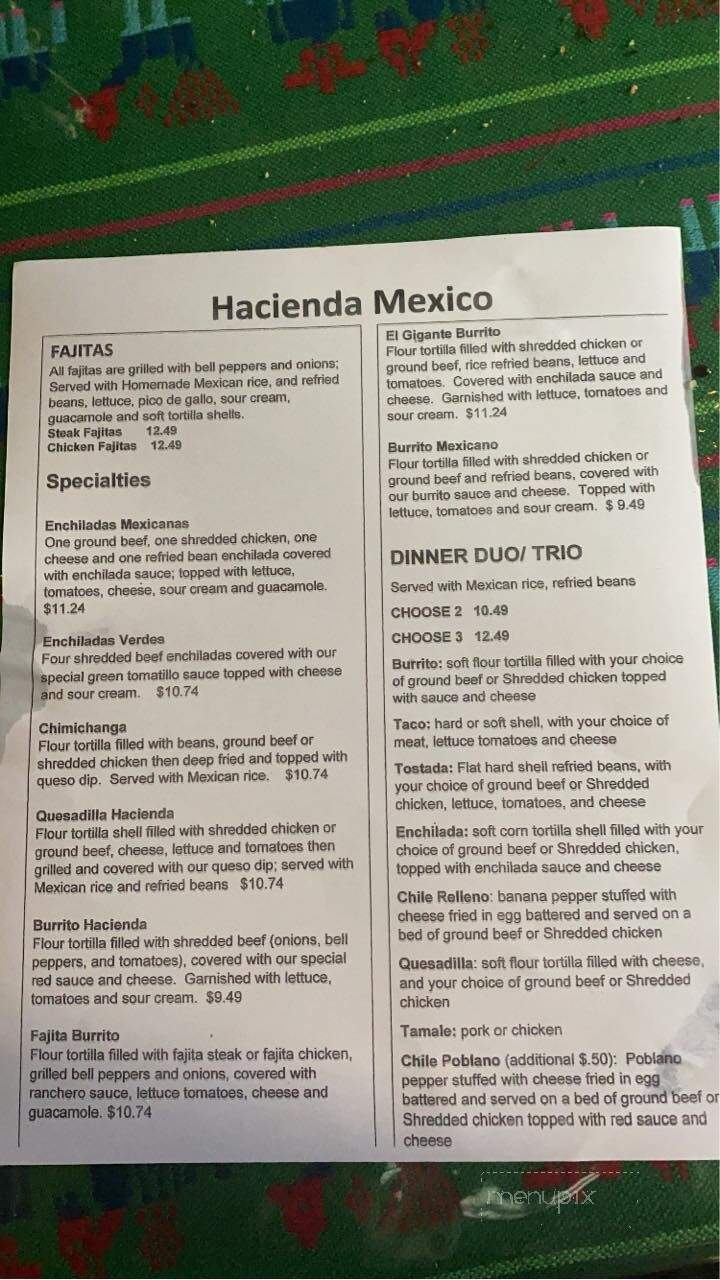 Hacienda Mexico - Bartow, FL