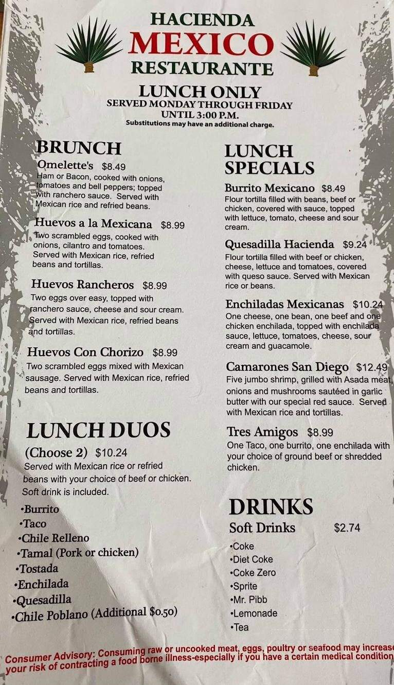 Hacienda Mexico - Bartow, FL