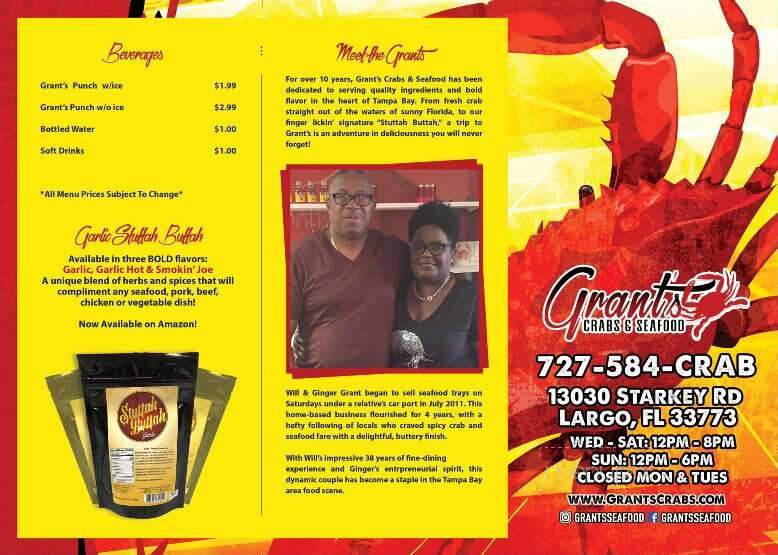 Grants Crabs, Seafood & Grille - Largo, FL