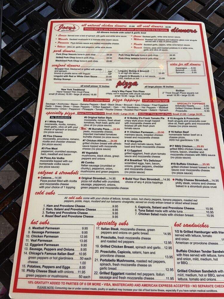 Joey's Pizzeria & Pasta House - Marco Island, FL