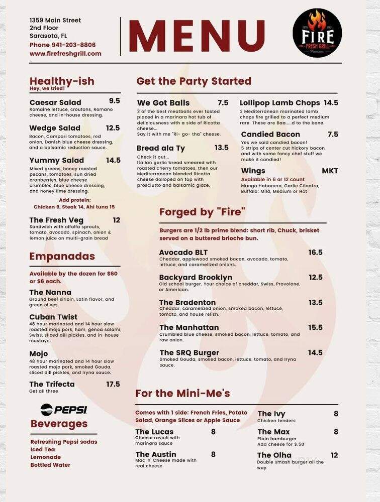 Fire Fresh Grill - Sarasota, FL