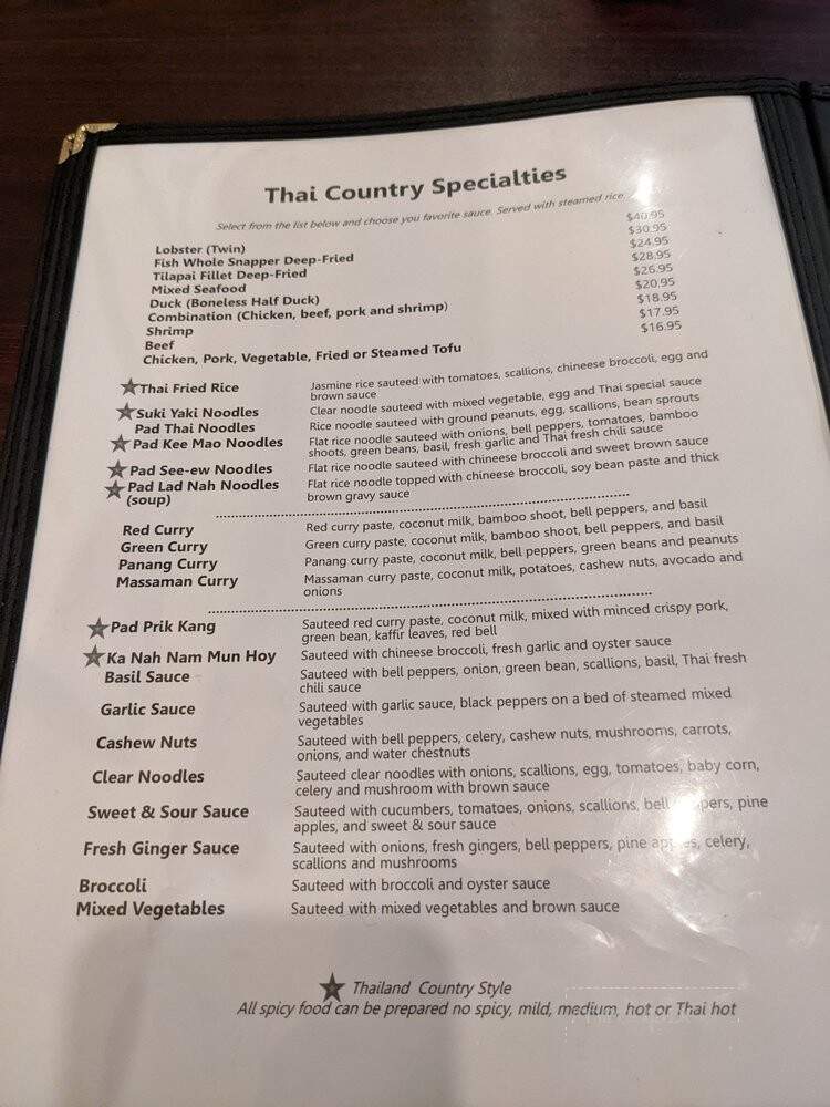 Muji Thai Country & Sushi - Bonita Springs, FL