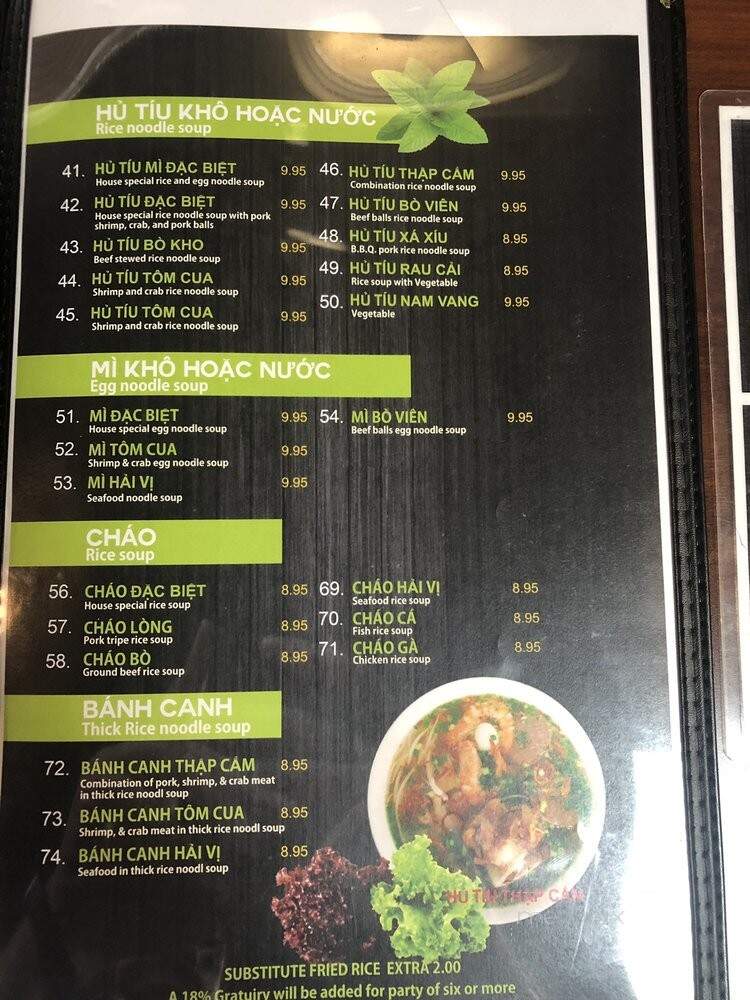 Nam Viet Vietnamese Cuisine - Pinellas Park, FL