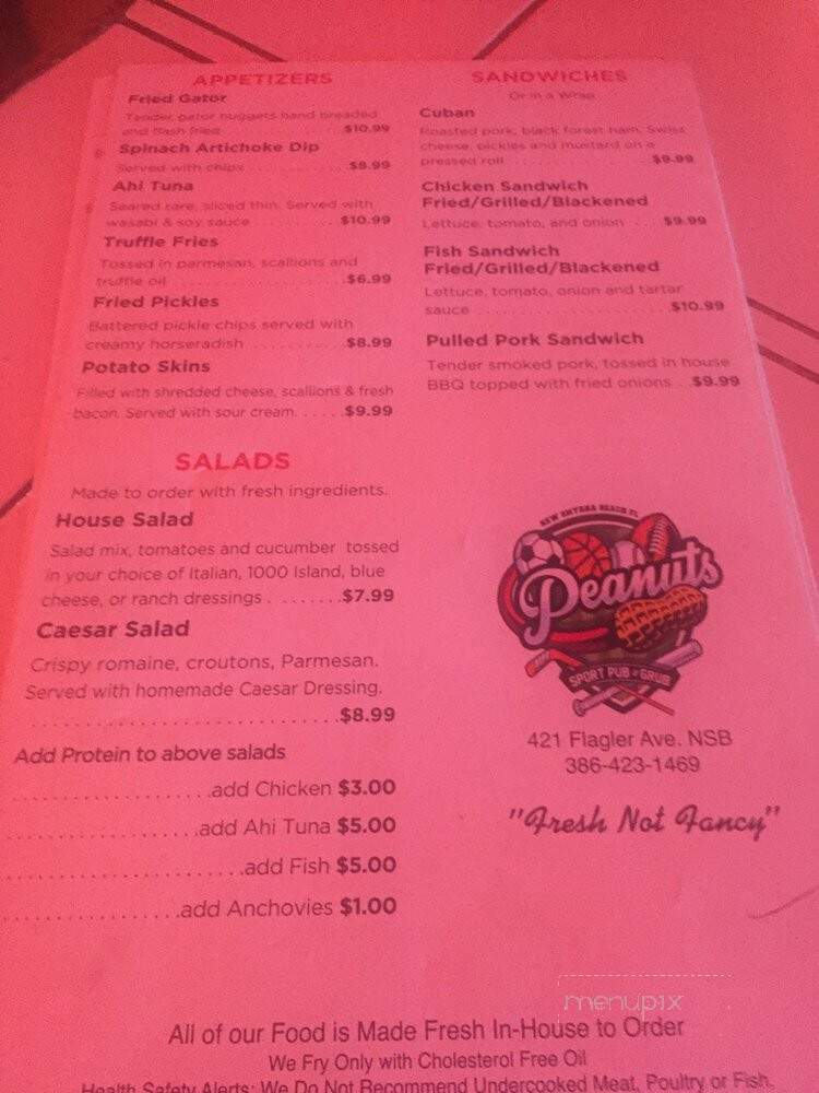 Peanuts Restaurant & Lounge - New Smyrna Beach, FL