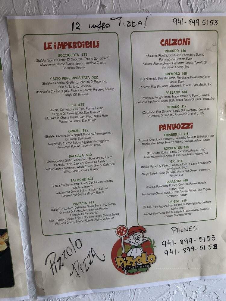 Pizzolo Pizza - Sarasota, FL