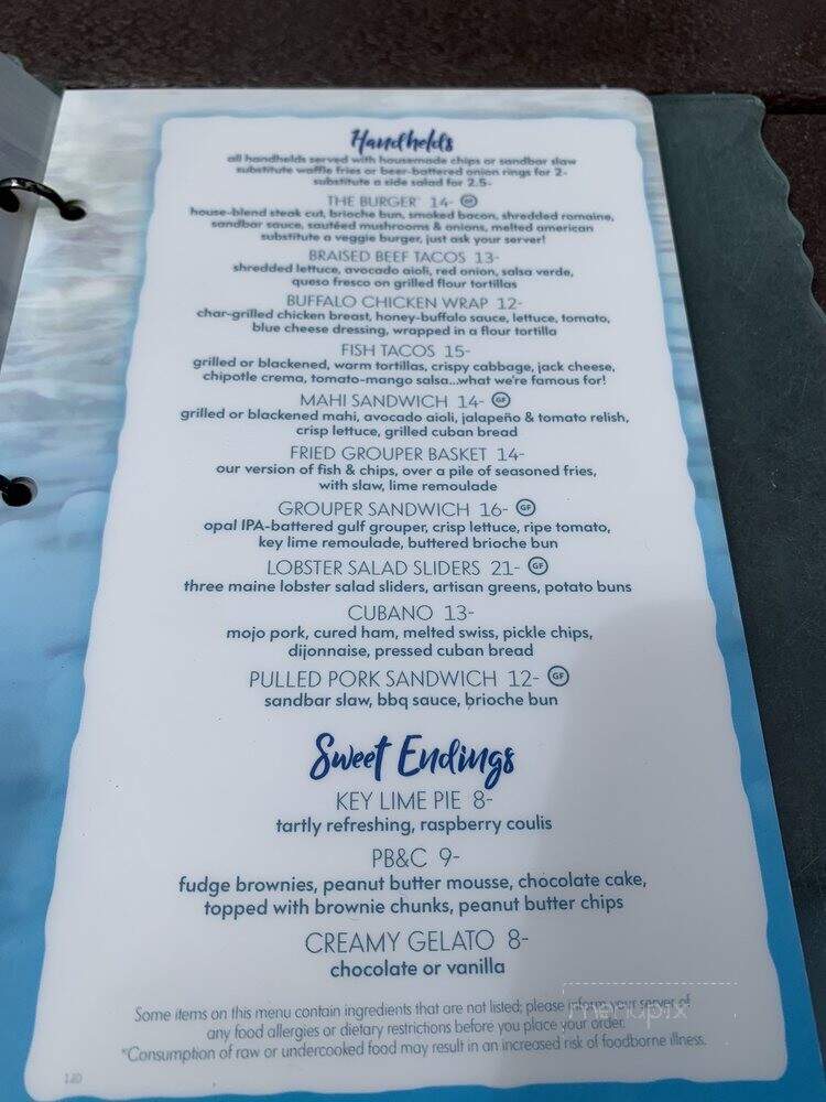 Sand Bar & Grill - Clearwater, FL