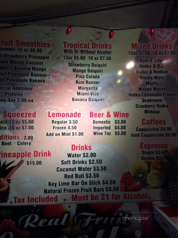 Tropical Juices & Drinks - Key West, FL