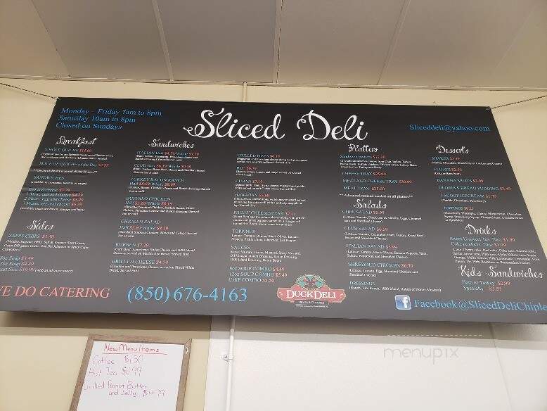 Sliced Deli - Chipley, FL