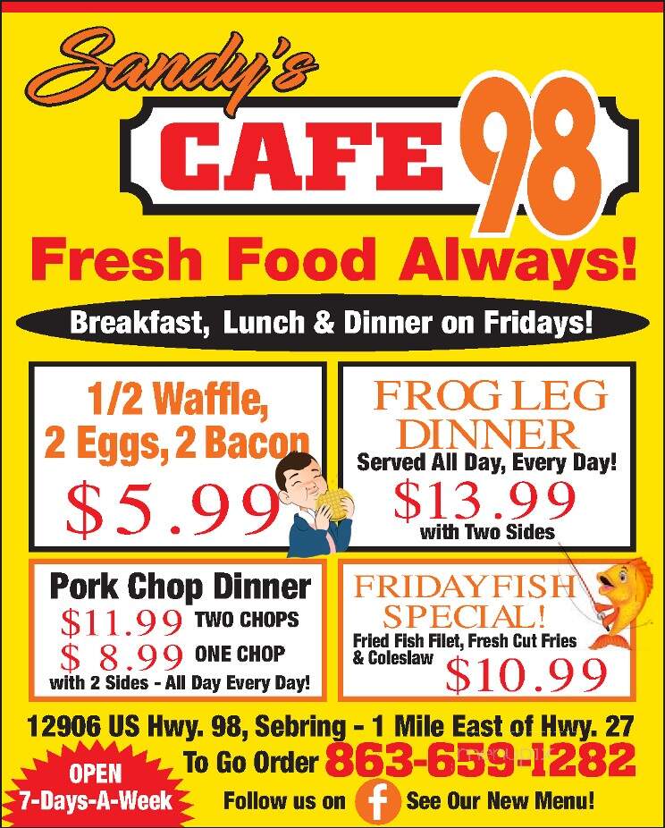 Cafe 98 - Sebring, FL