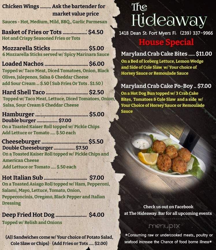 Hideaway Sports Bar - Fort Myers, FL