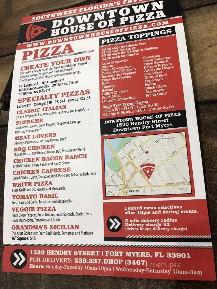 Downtown House Of Pizza - Fort Myers, FL