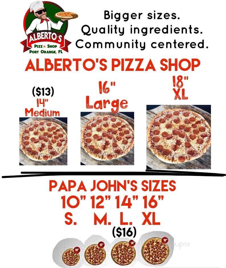 Alberto's Pizza Shop - Port Orange, FL