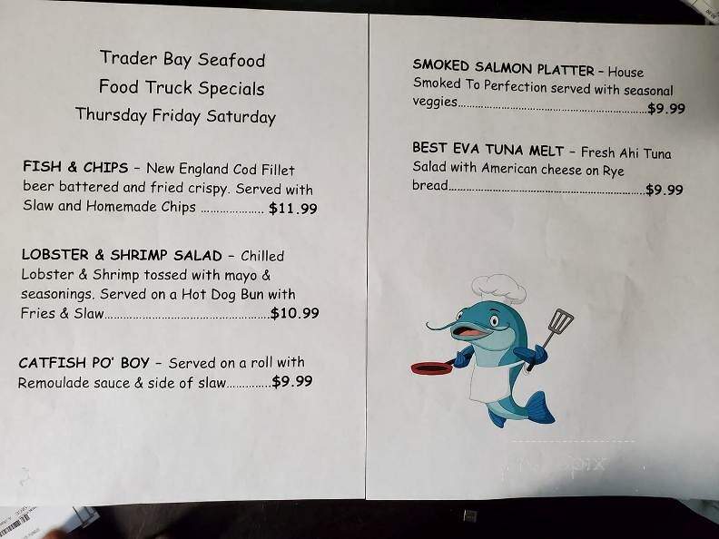 Trader Bay Seafood - Hernando Beach, FL