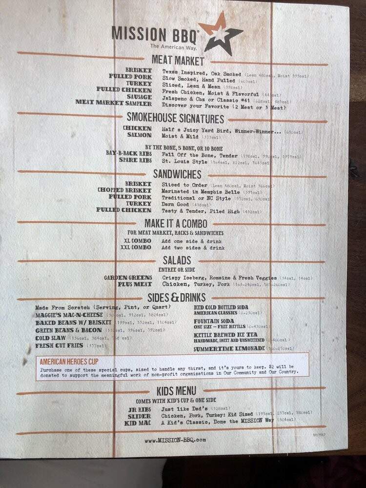 Mission BBQ - Lakeland, FL