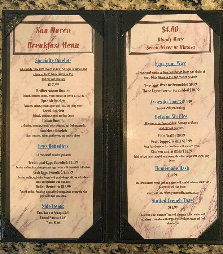 Ristorante San Marco - Venice, FL