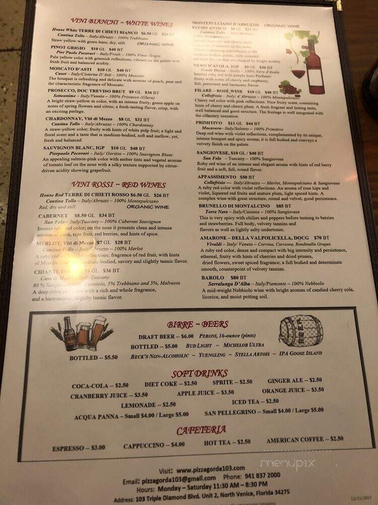 Pizza Gorda - Nokomis, FL