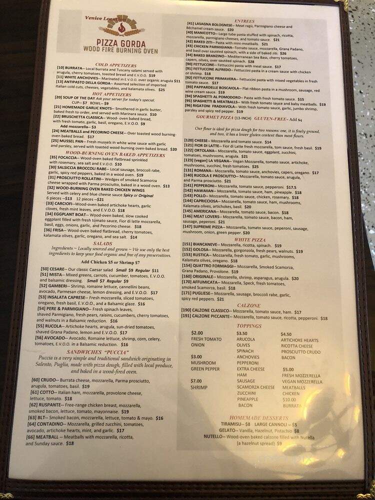 Pizza Gorda - Nokomis, FL