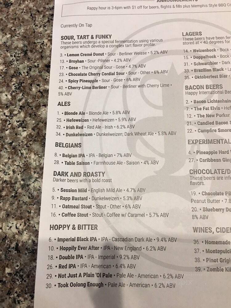 Rapp Brewing Company - Seminole, FL