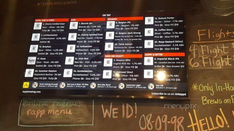 Rapp Brewing Company - Seminole, FL