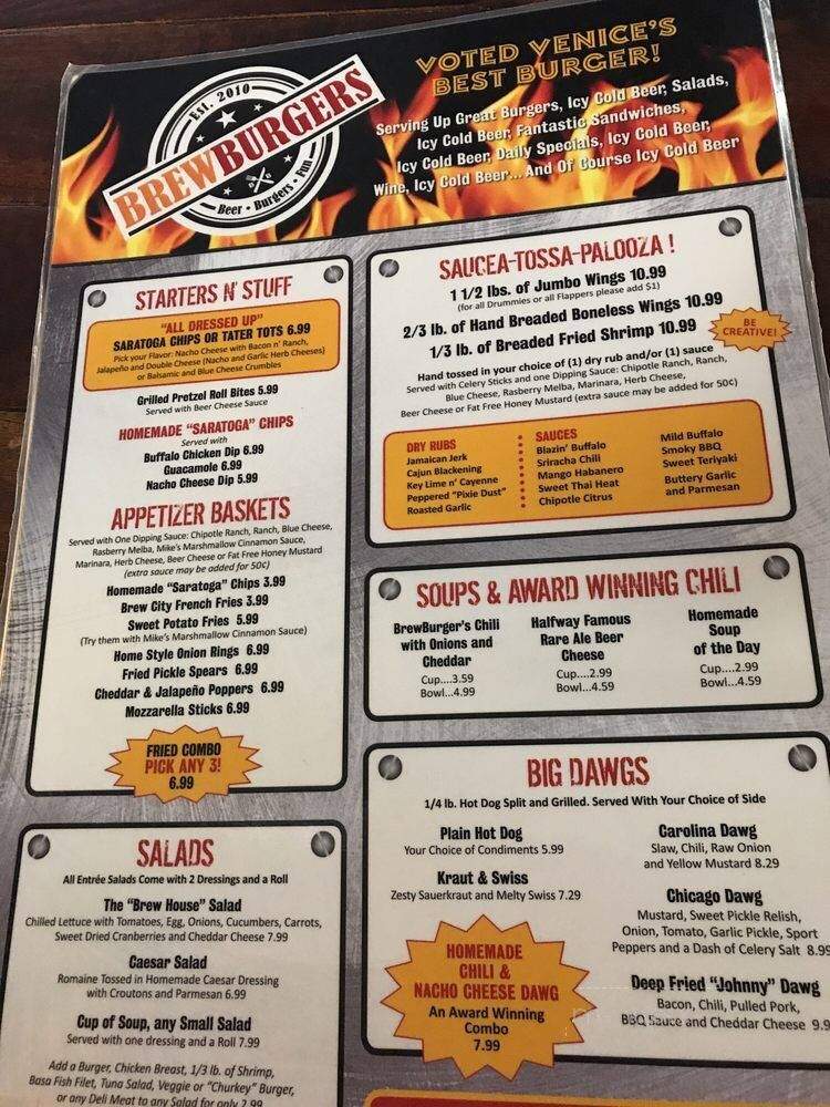 Brew Burgers - Venice, FL