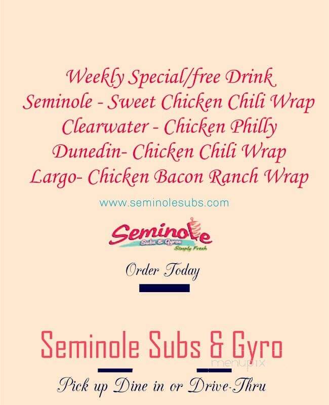 Seminole Subs & Gyros - Dunedin, FL