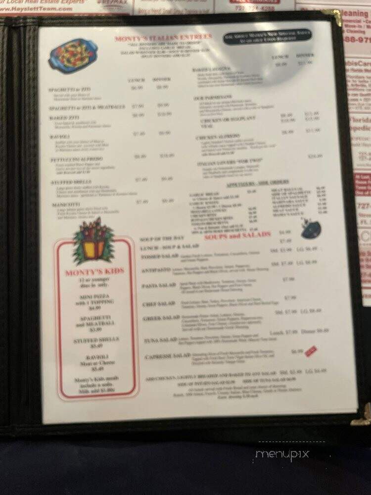 Monty's Pizza - Clearwater, FL