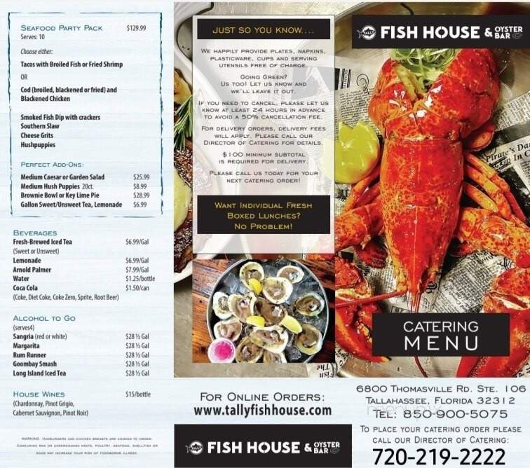 Tally Fish House - Tallahassee, FL