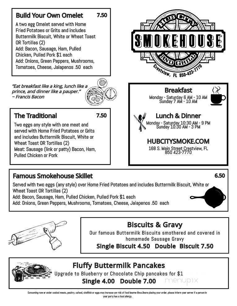 Hub City Smokehouse Grill - Crestview, FL