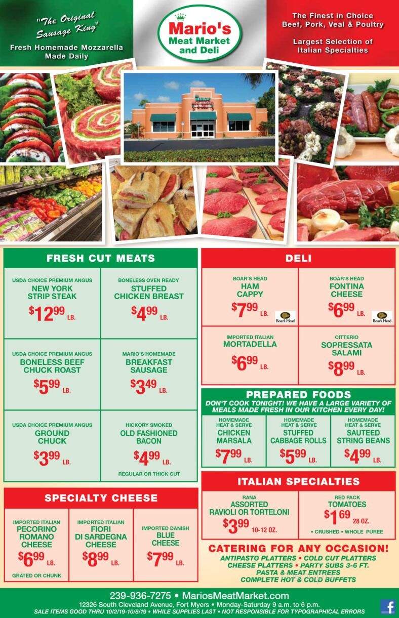 Mario's Italian Meat Market - Fort Myers, FL