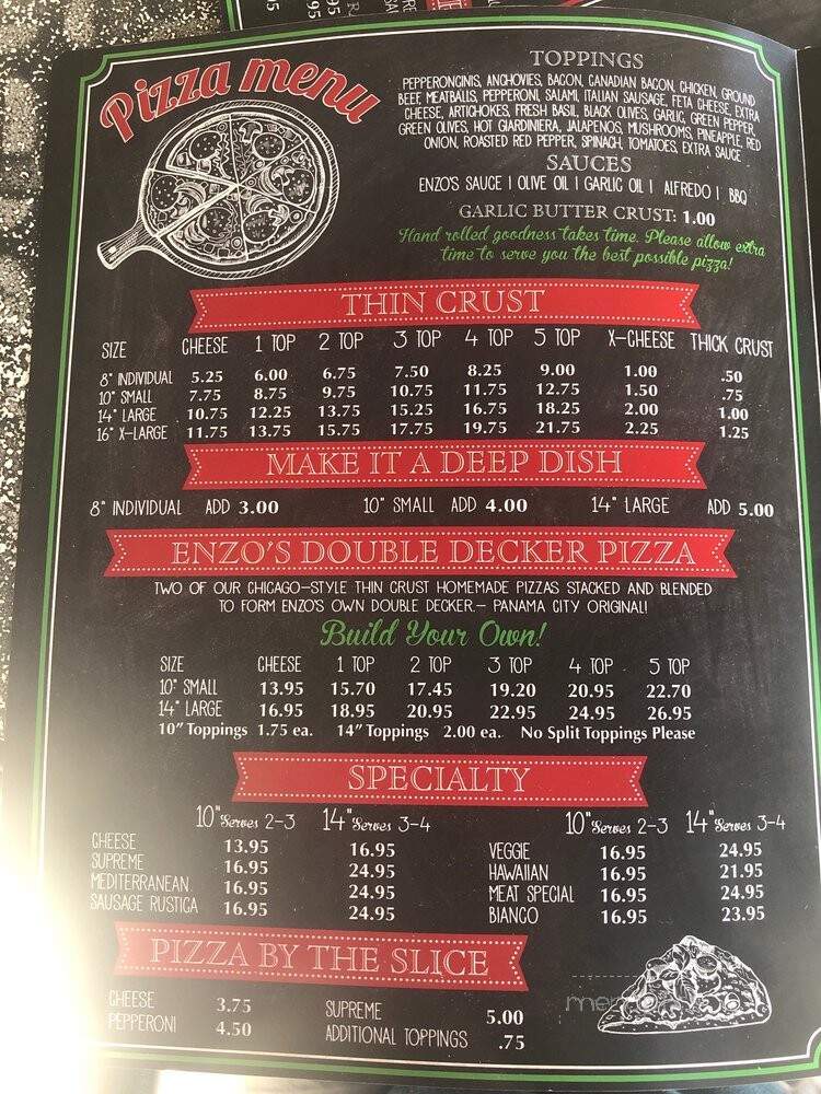 Enzo's Pizza & Grill - Panama City, FL