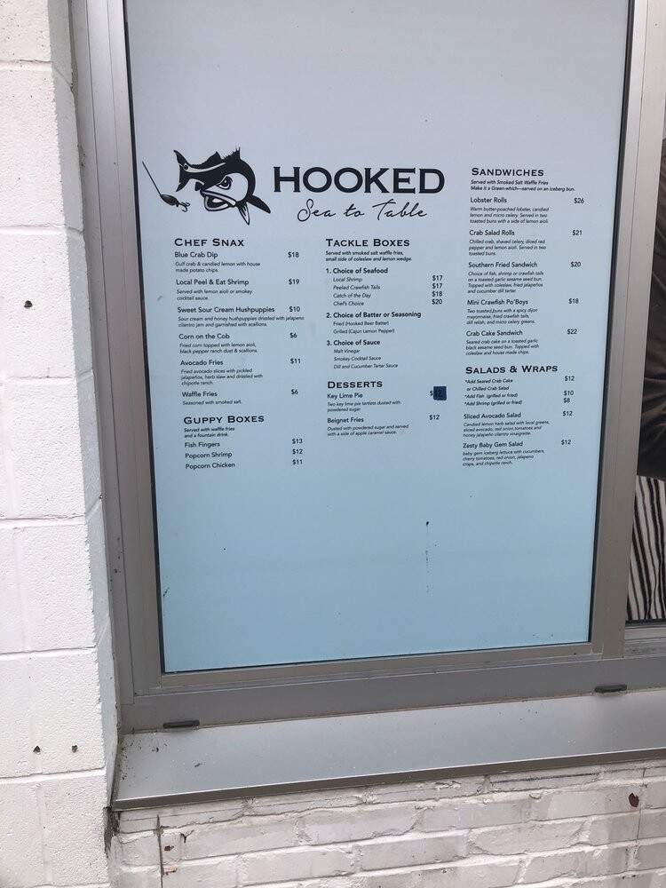 Hooked Sea to Table - Santa Rosa Beach, FL