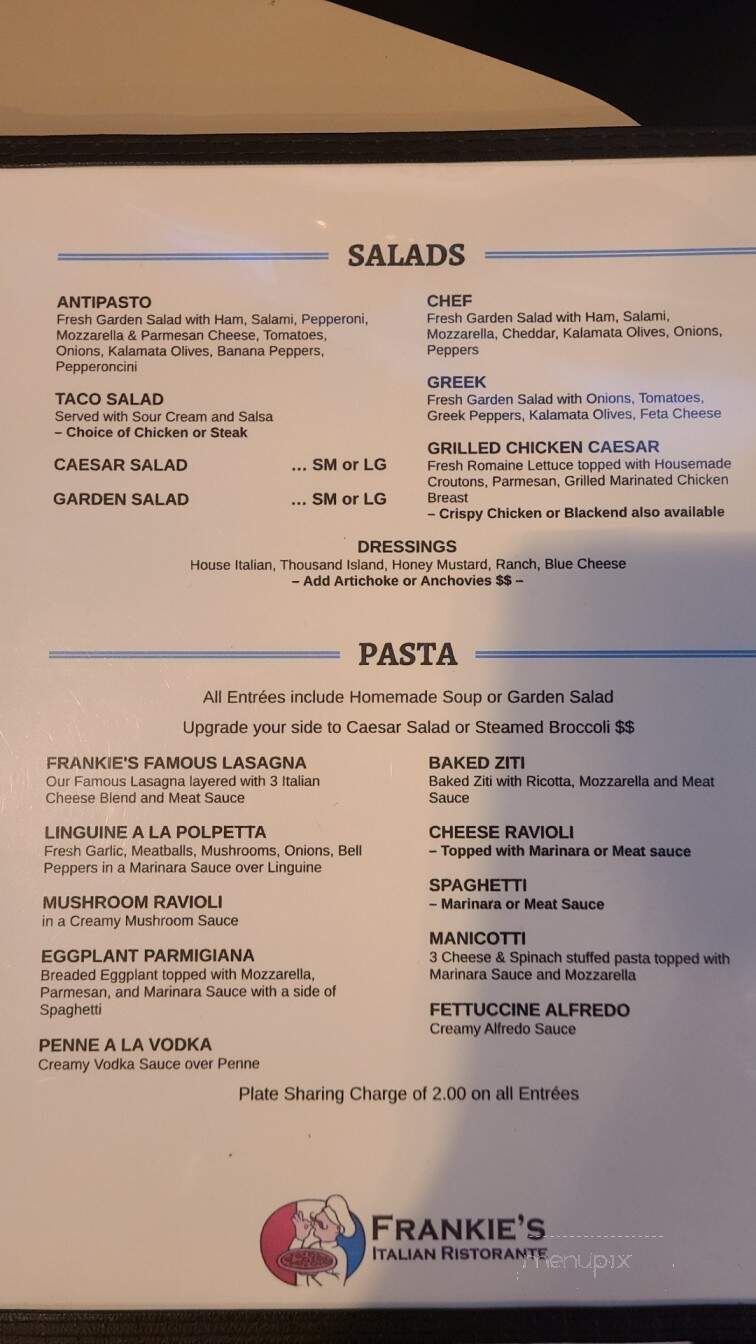 Frankie's Italian Ristorante - Osprey, FL