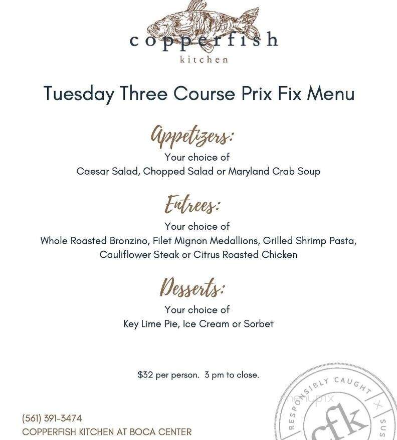 Copperfish Kitchen - Boca Raton, FL