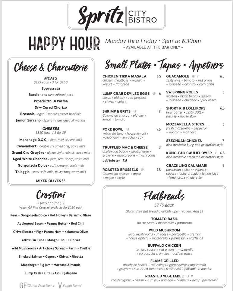 Spritz City Bistro - Stuart, FL