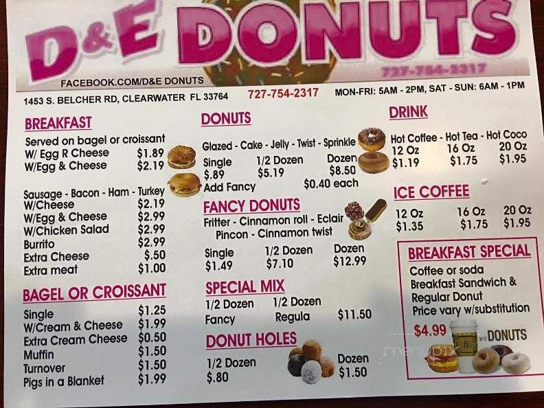 D&E Donuts - Clearwater, FL