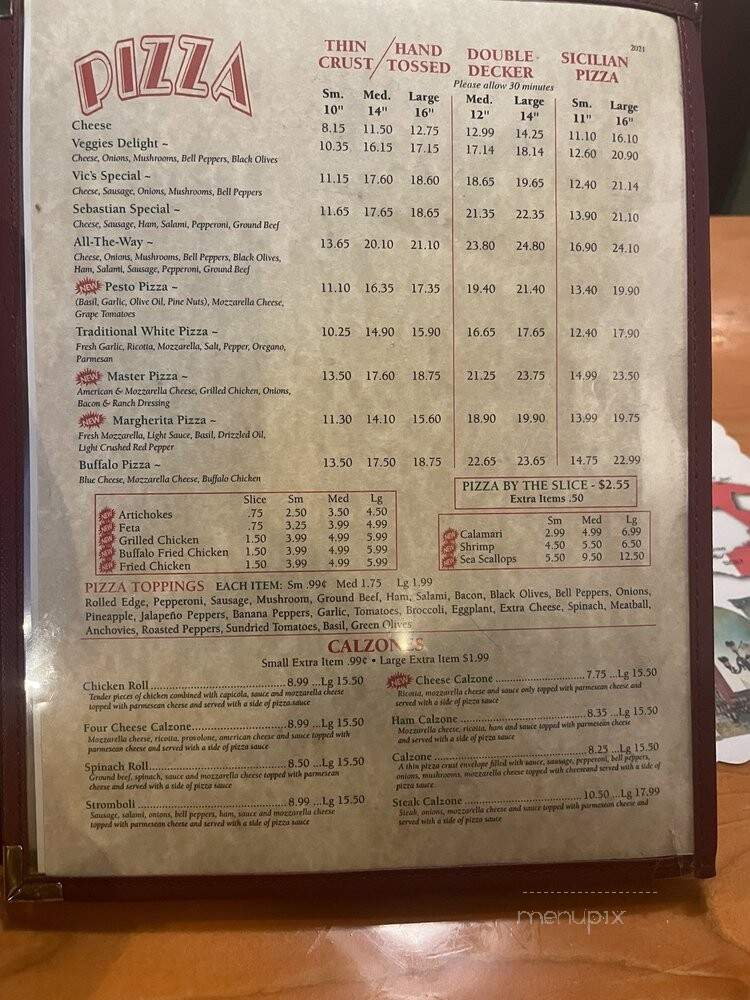 Vic's Pizza & Pub - Sebastian, FL