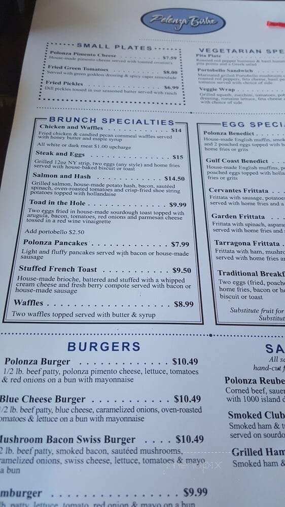 Polonza Bistro - Pensacola, FL