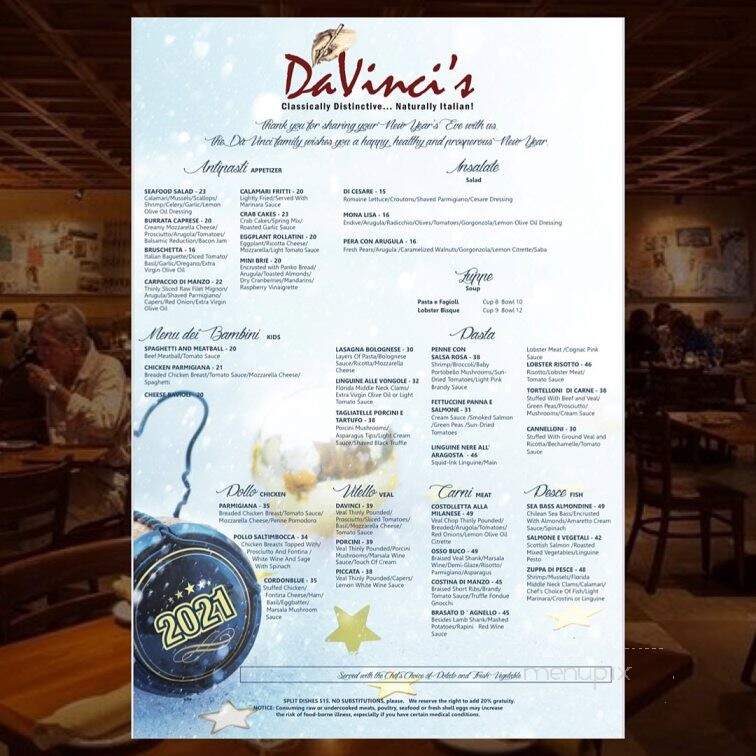 Davinci Ristorante Italiano - Marco Island, FL