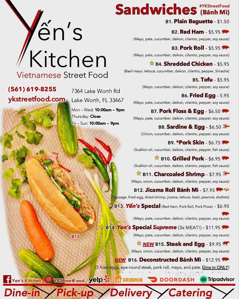 Yen's Kitchen - Lake Worth, FL