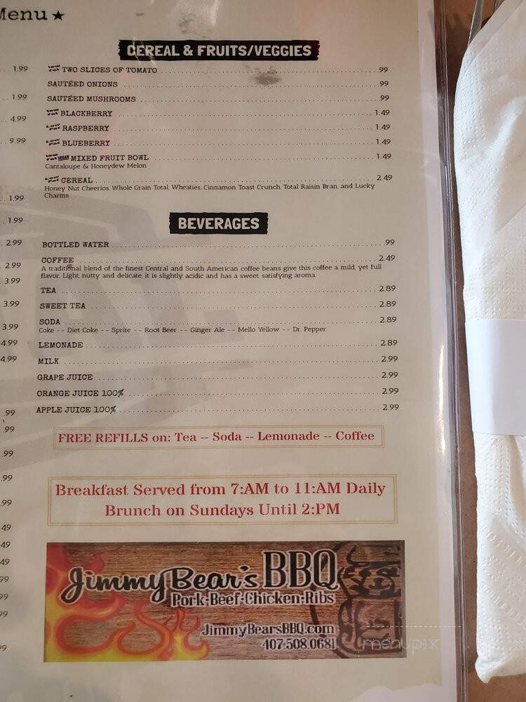 Jimmy Bear's BBQ - Saint Cloud, FL