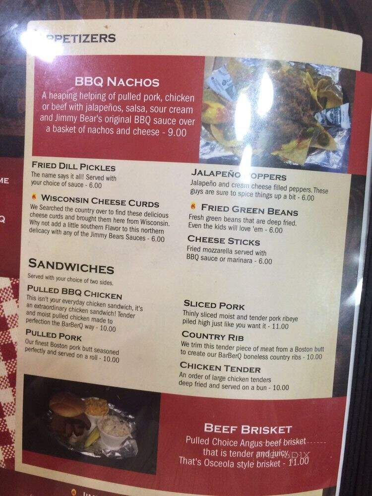 Jimmy Bear's BBQ - Saint Cloud, FL