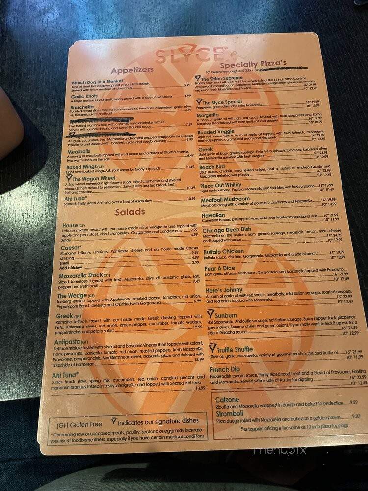 Slyce Pizza Bar - Indian Rocks Beach, FL