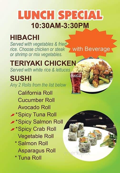 Hibachi Express - Tarpon Springs, FL