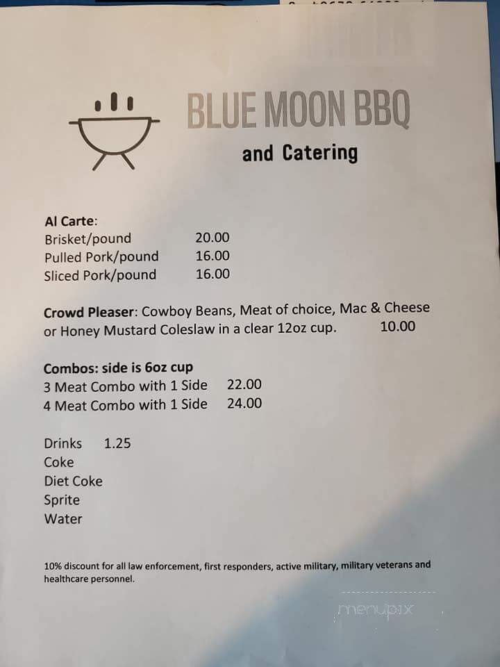 Blue Moon BBQ - Okeechobee, FL
