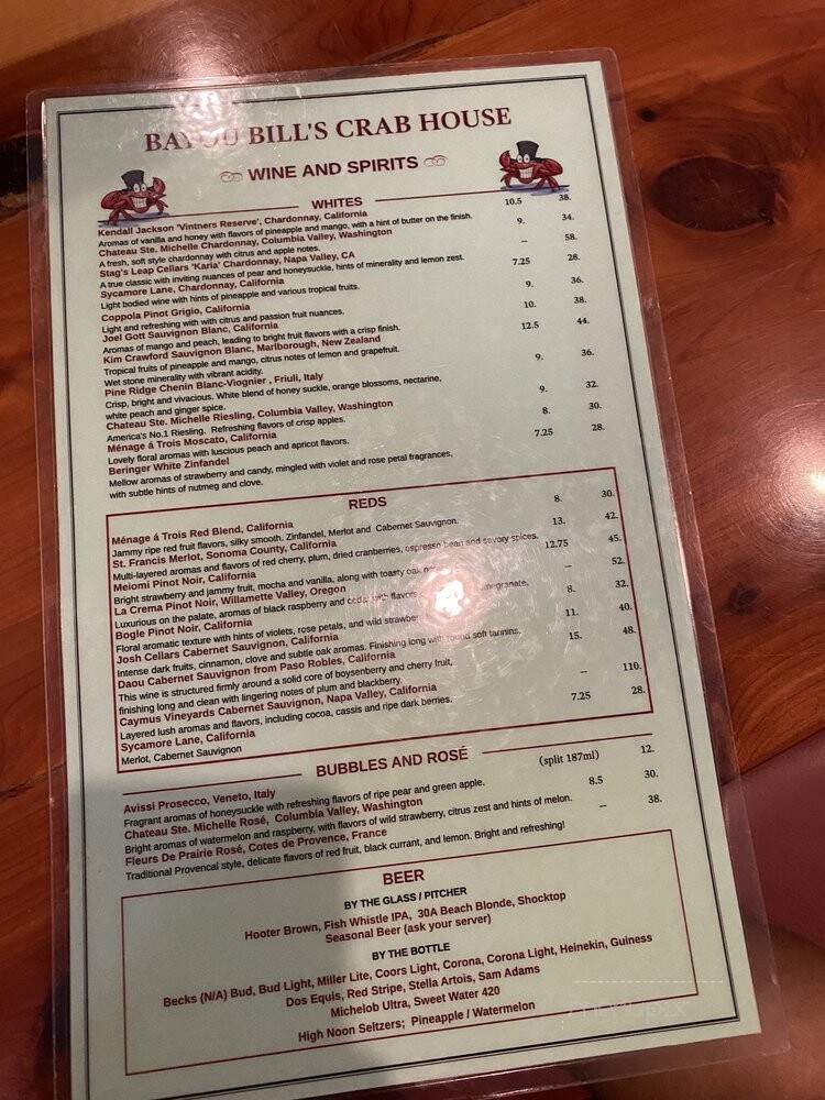 Bayou Bill's Crab House - Santa Rosa Beach, FL